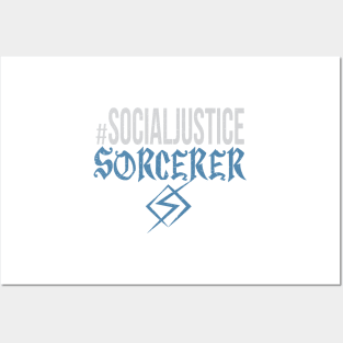 #SocialJustice Sorcerer - Hashtag for the Resistance Posters and Art